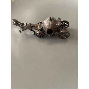 Vintage Die Cast Horse and Carriage Pencil Sharpener